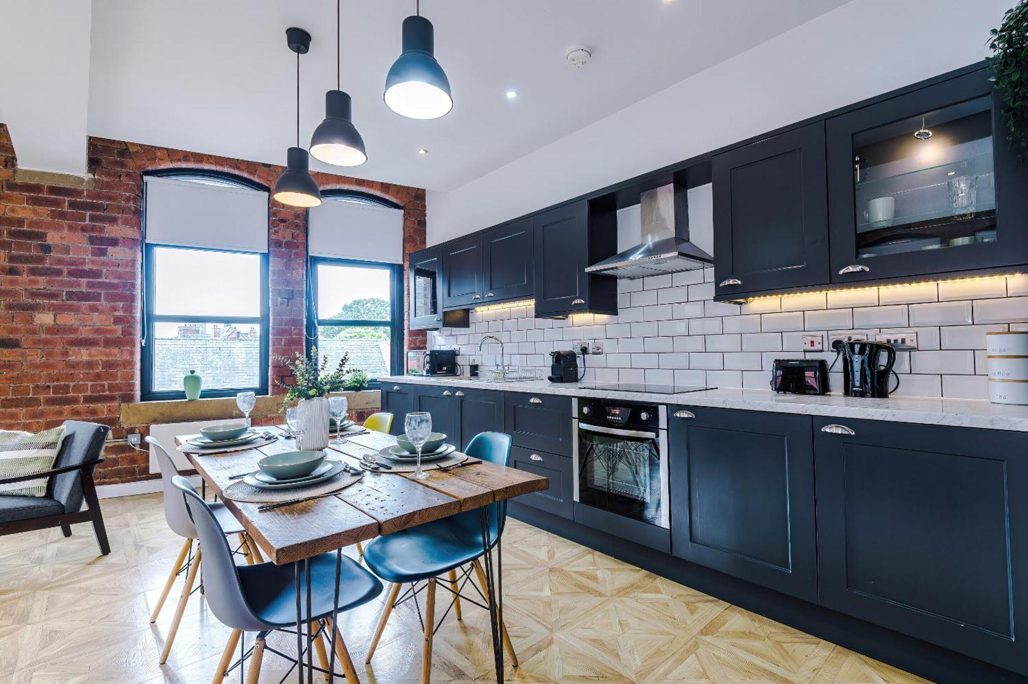 לידס Luxury 2 King Beds In City Centre חדר תמונה